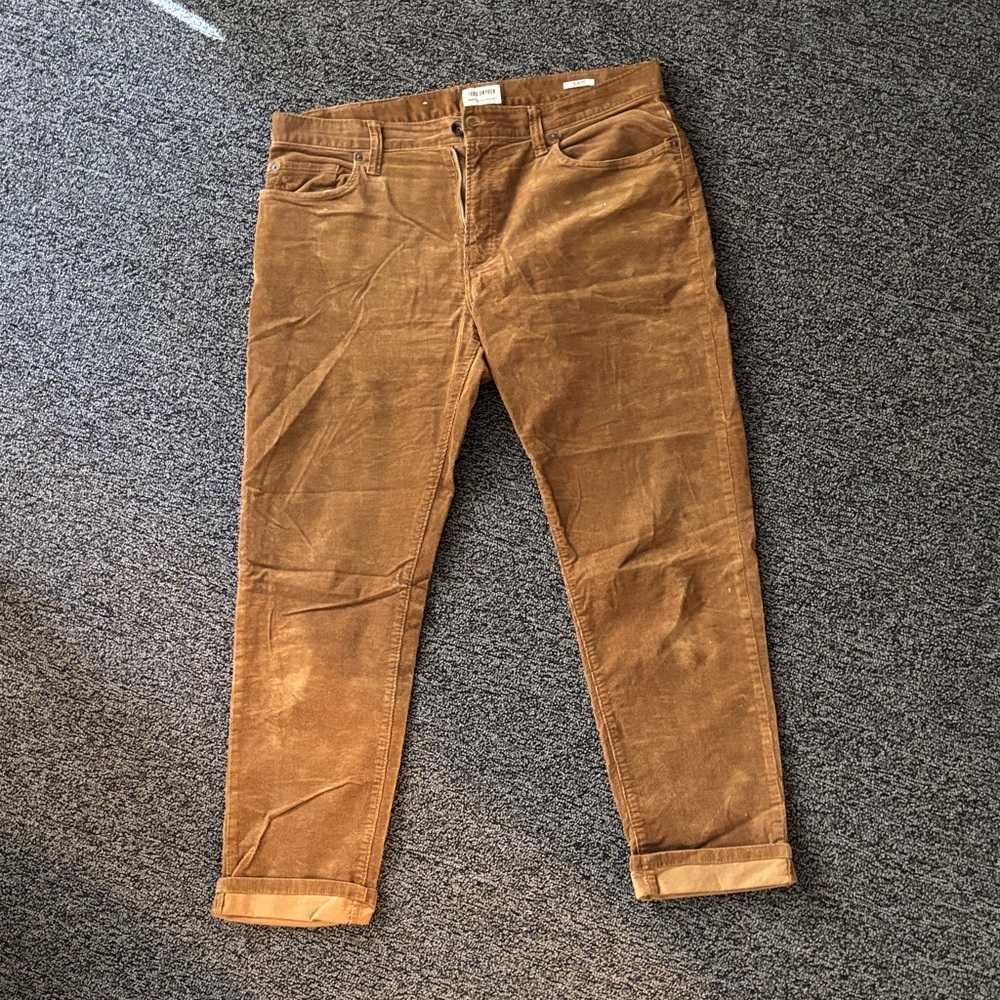 Todd Snyder Brown Corduroy Trousers